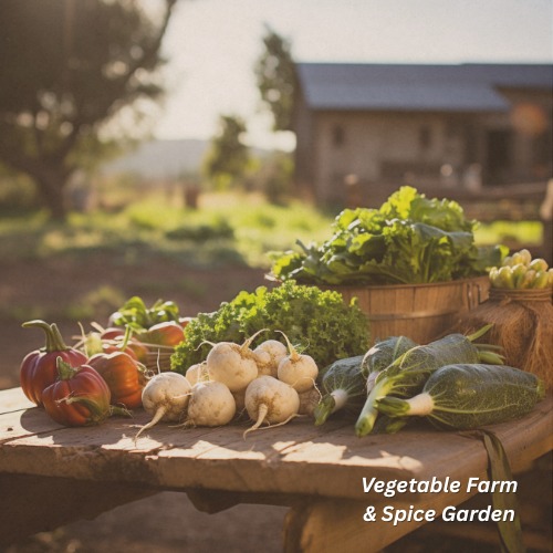 Vegetable Farm & Spice Garden